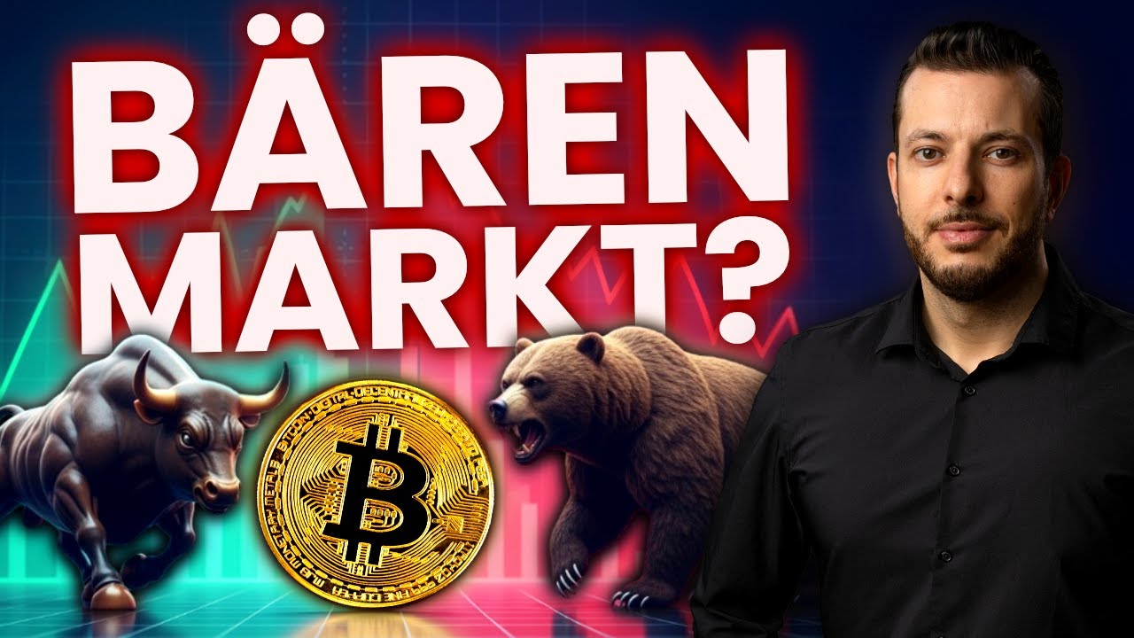 BITCOIN-BÄRENMARKT oder nur KORREKTUR? 🤔 Das GLAUBE ICH!