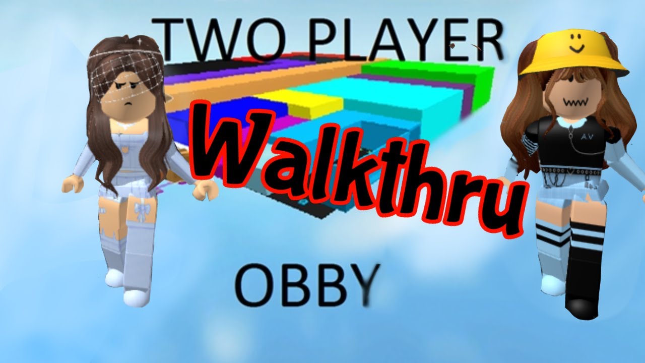 Roblox 2 Player Obby Walkthrough 2021 Youtube - two player roblox games