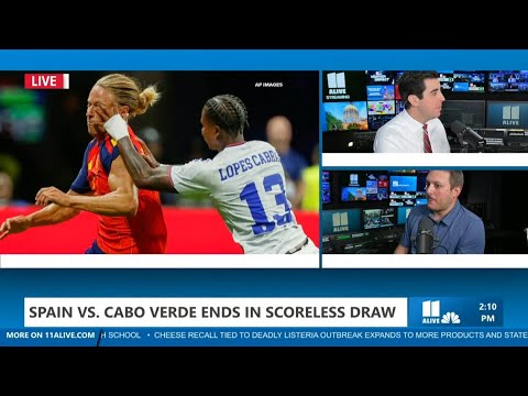 Video Cape Verde stuns Spain with scoreless draw