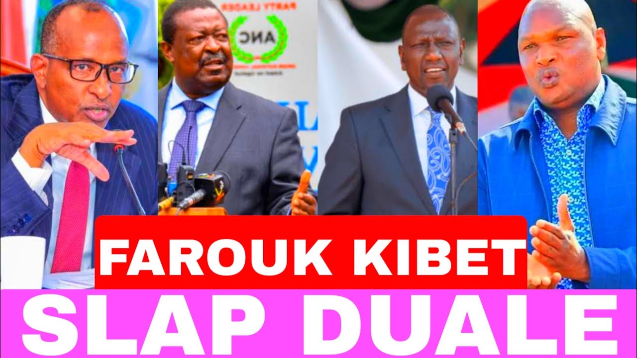 Руто прервал встречу в Сугои, чтобы спасти дисциплинированную дуэль Фарука Кибета на фоне референ...