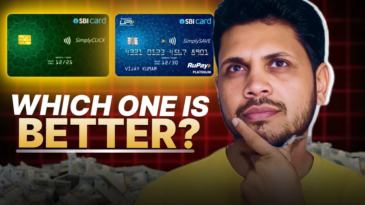 Click Clack Card Sbi Simply Click Credit Card vs Sbi Simply Save Credit Card⚡ Best SBI ...