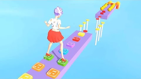 Pop Hop Game! Very satisfying and relaxing ASMR slicing video