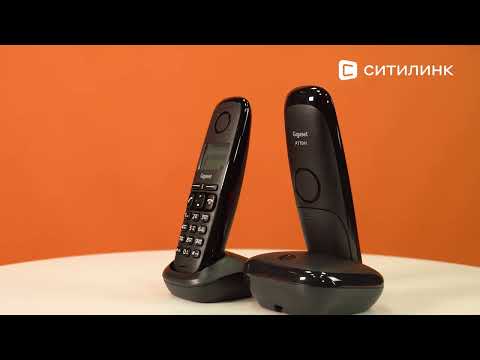 Обзор радиотелефона Gigaset A170 DUO RUS | Ситилинк