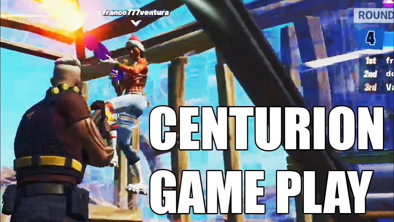 CENTURION SKIN GAMEPLAY in Fortnite ZONE WARS