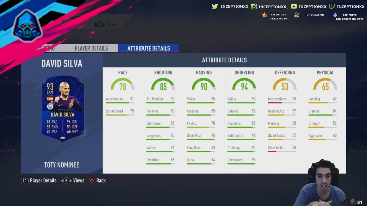 TOTY DAVID SILVA SBC! - IN-GAME STATS REVIEW - FIFA 19 ULTIMATE TEAM
