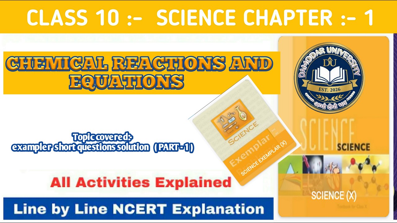 Ncert exampler chapter-1 science short questions solution