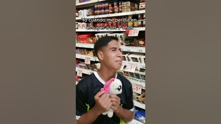 cuando te perdias en el súper