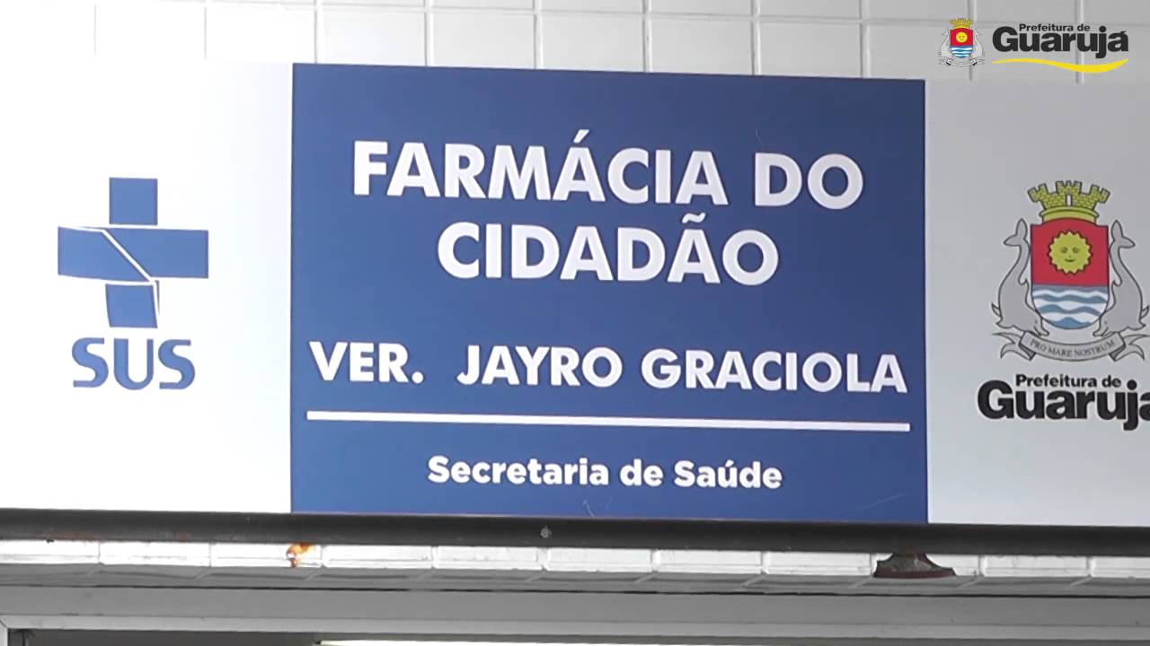 PREFEITURA DE GUARUJÁ - Entrega da Farmácia do Cidadão Jardim dos ...
