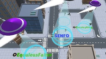 FLYUFO IO  ( Hole.io )  Map Control: 100.00% - Big Hole WORLD RECORD #6