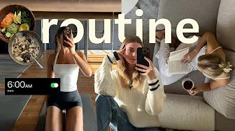 get back into routine with me 💫  healthy fridge restock, workouts, goals & productive habits