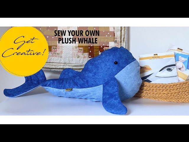 Sewing A Plush Whale Toy