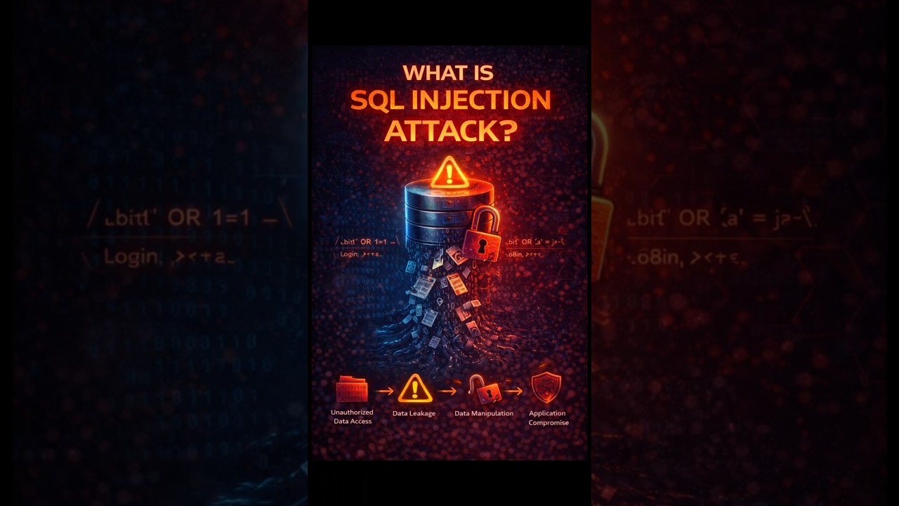 One Input Box Can Leak a Database 😱 |SQL Injection💀 Explained