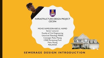 SEWERAGE DESIGN INTRODUCTION