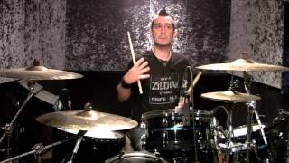 Pete Parada of The Offspring: Drum Lesson- Linear Drum Fill