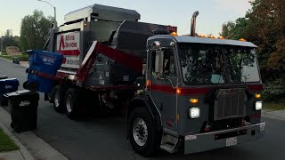 Athens Services: Various Heil Garbage Trucks on Post-Thanksgiving Garbage!
