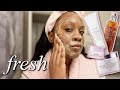 FRESH ROSE SKINCARE COLLECTION FIRST IMPRESSION | FRESH BEAUTY SKINCARE REVIEW FOR OILY COMBO SKIN