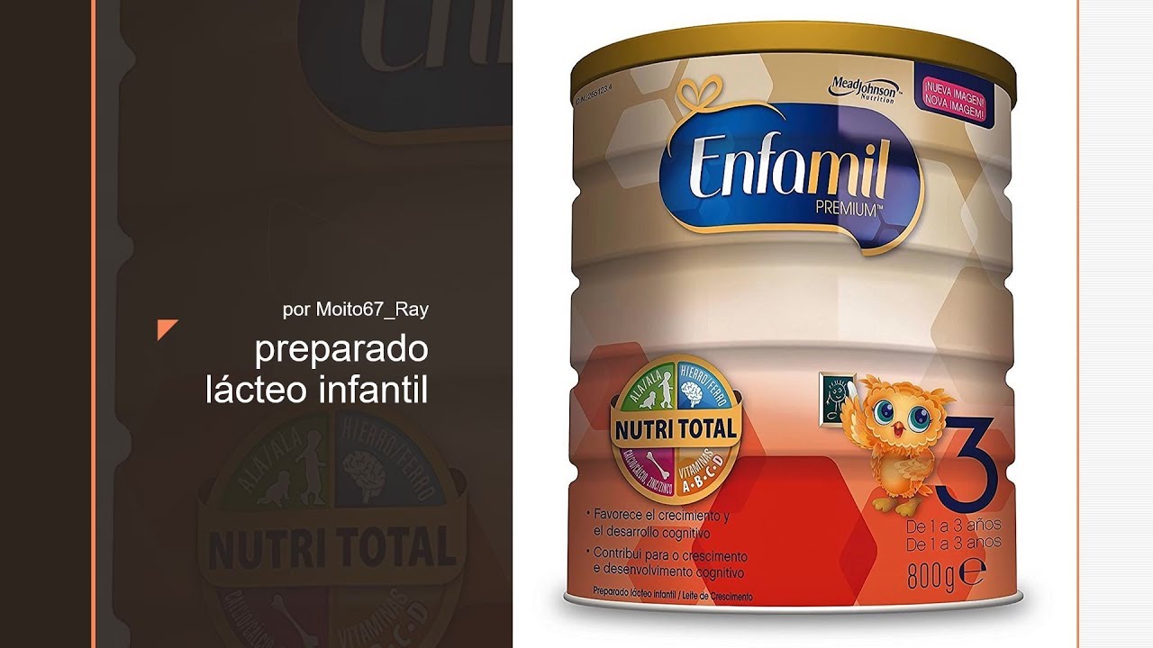 Enfamil Complete 3 Leche de Crecimiento en Polvo, desde los 12 Meses, 800g  : .es: Alimentación y bebidas