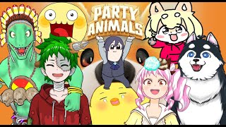 【ハッさん視点】🐕ぐにゃぐにゃリターンズ!!仲良く遊ぼうぜ!!!!🐾【#PartyAnimals】