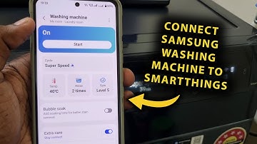 How To Connect Samsung Front Load Washing Machine To SmartThings App! (Full Setup Guide)