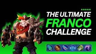Franco Full Damage Build Challenge 🔥 | One Hook = One Kill?! 😱 MLBB
