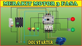 Cara Merakit Rangkaian DOL Starter (Direct On Line) Motor 3 Phase screenshot 1