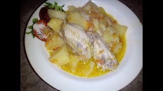 Крылышки куриные с картошкой. Крылышки куриные рецепты. Вторые блюда Крылышки куриные с картошкой. Крылышки куриные рецепты. Вторые блюда