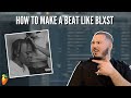 Making a Beat For Blxst With FREE LOOPS | How to make a Blxst Type Beat