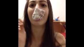 Blowing Bubble Gum Bubbles