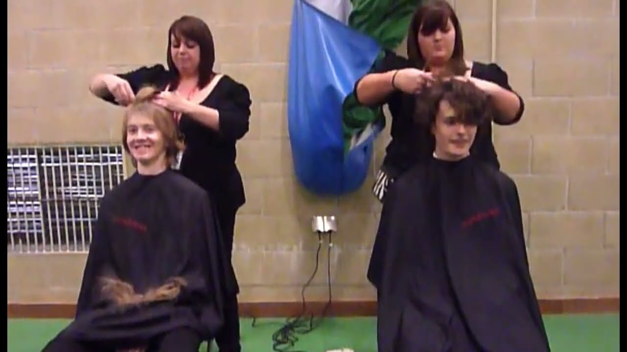 Growing our hair so it can get shaved