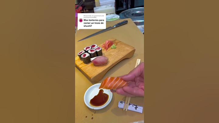 Sushi con reglas #chefyoshi #food #japan #sushi