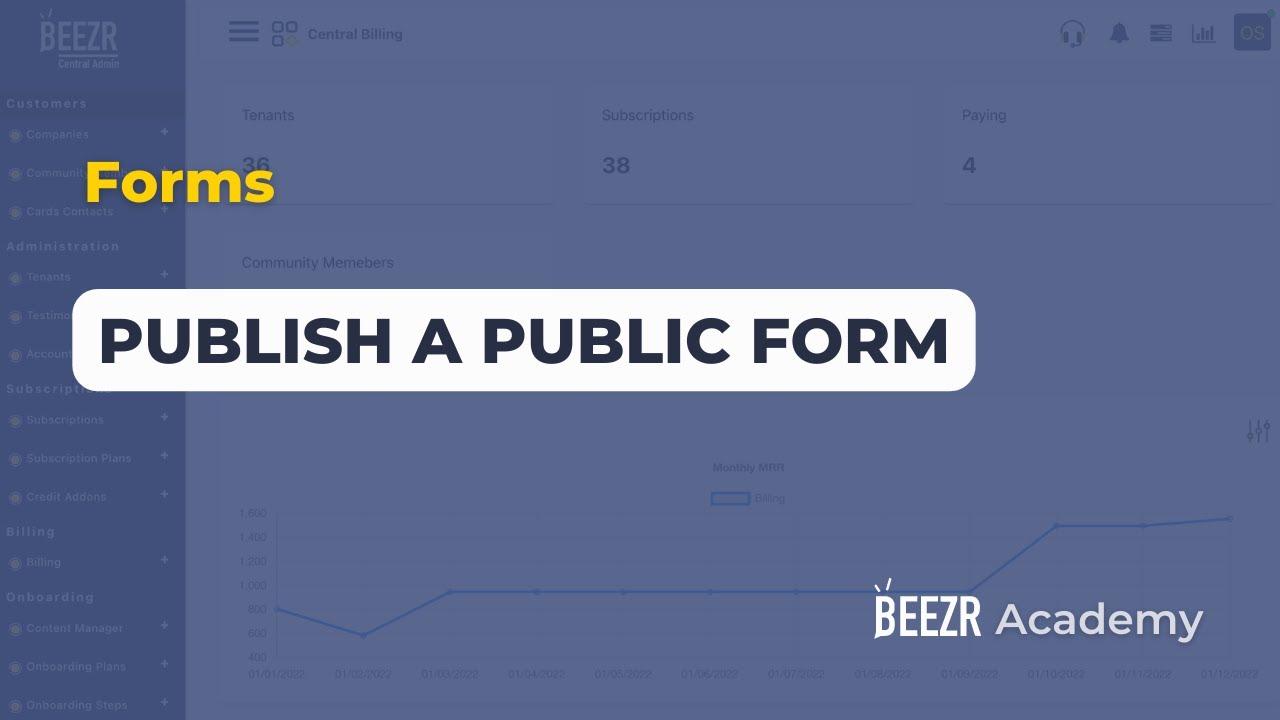 Forms Series: Publish a Public Form - YouTube