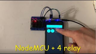 NodeMCU+4relay