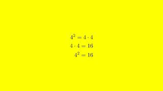 Celebrity How to Simplify 4 Raised to the Power of 2 | Step-by-Step Exponentiation Tutorial Net Worth