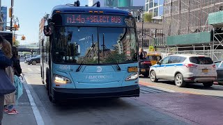 MTA M14D SBS bus #4964 full ride from W 14 St & Hudson St to W 14 St & 6 Av.