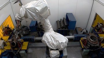 Intelligent Pipe Fitting Grinding Robot Station