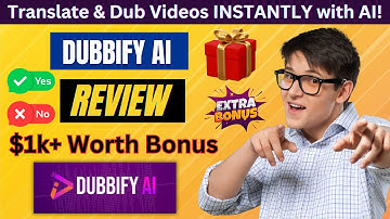 Dubbify AI Review & Demo - Translate & Dub Videos in One Click!
