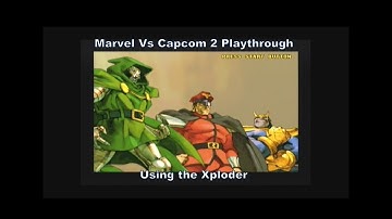 Marvel Vs Capcom 2 Thanos, Doctor Doom & Bison Playthrough using the Dreamcast Xploder :D #Sega