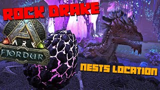 ARK: Fjordur | ROCK DRAKE Eggs & Nests Location & Where To Find Cave!