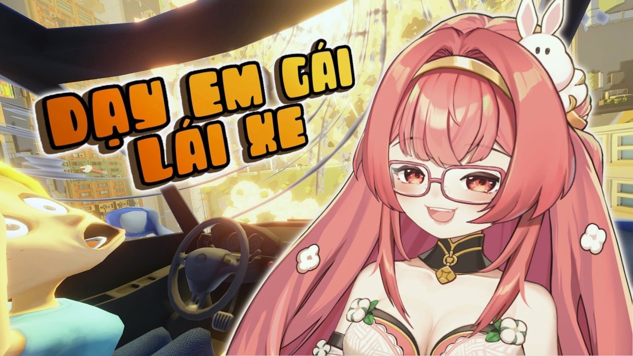 Không biết lái dạy lái xe bằng broken EnGliSh | TEACH MY LITTLE SISTER HOW TO DRIVE | HIBIKI DU CA