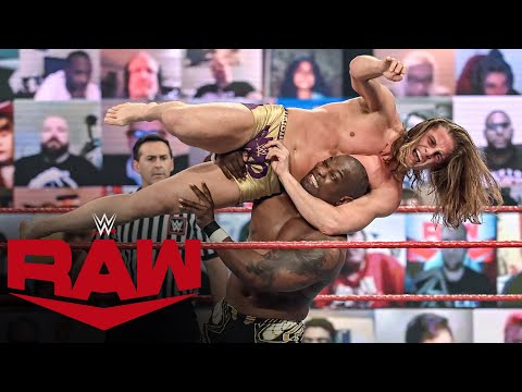 Riddle vs. The Hurt Business – Gauntlet Match: Raw, Jan. 25, 2021