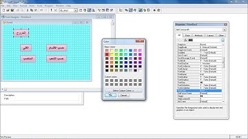 32-  انشاء نموذج التقارير في الفجوال فوكس برو