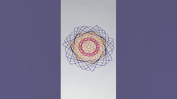 Hypnotic Circle #spirograph #satisfying  #shorts #asmr #oddlysatisfying #asmrsounds