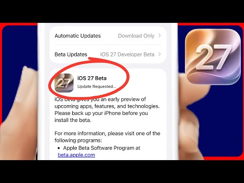 iOS 27 Beta: iPhone Stuck on Update Requested