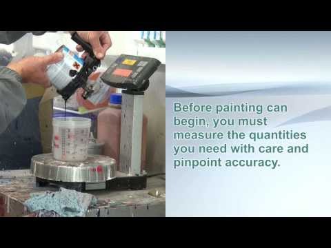Automatic Automotive Paint Mixer