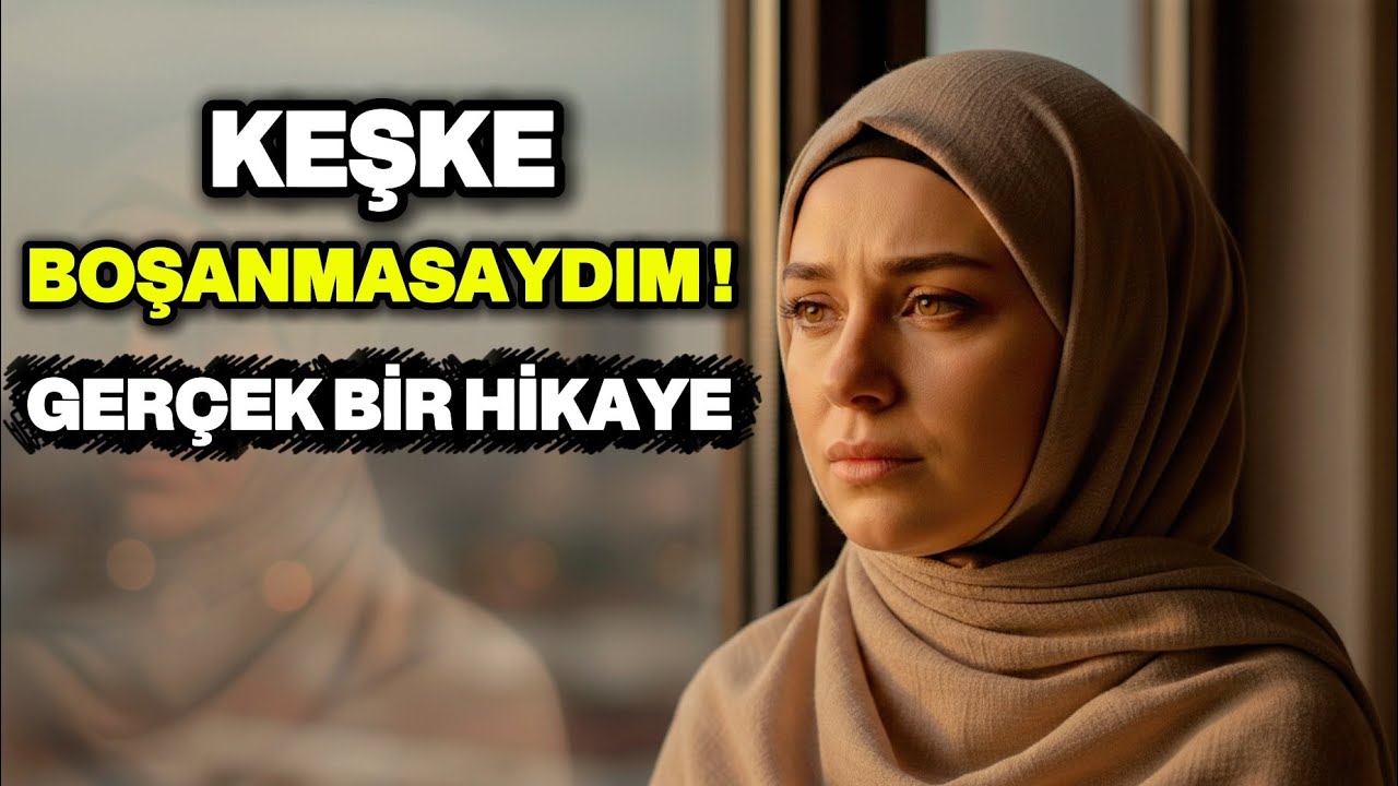 GERÇEK HİKAYE: Boşanmak Doğru muydu? Çok Geç Öğrendiğim Ders | Hayattan Gerçek Hikayeler