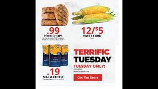Hy-Vee Terrific Tuesday Pork Chops, Sweet Corn & Hy-Vee Macaroni & Cheese 07-26-2022 Stock-up Prep
