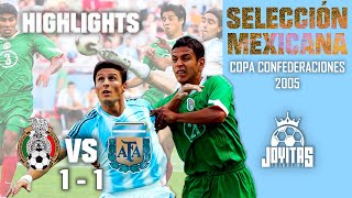 El día que OSORIO nos arruinó la victoria frente a ARGENTINA | México vs Argentina 29/06/2005