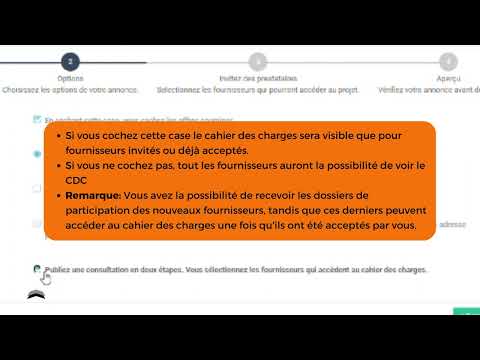 Comment ajouter une consultation en ligne sur la plateforme Rhinotenders