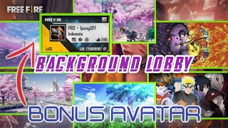 CARA UBAH BACKGROUND LOBBY FREE FIRE NEW 2K21 & AVATAR FREE FIRE screenshot 5