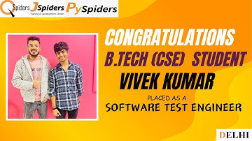 The Road to Success: My Software Engineering Placement Story at QSpiders DELHI